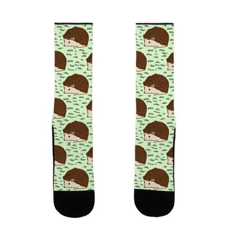 Cute Hedgehog Pattern  Socks