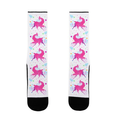 Cute Llama Socks