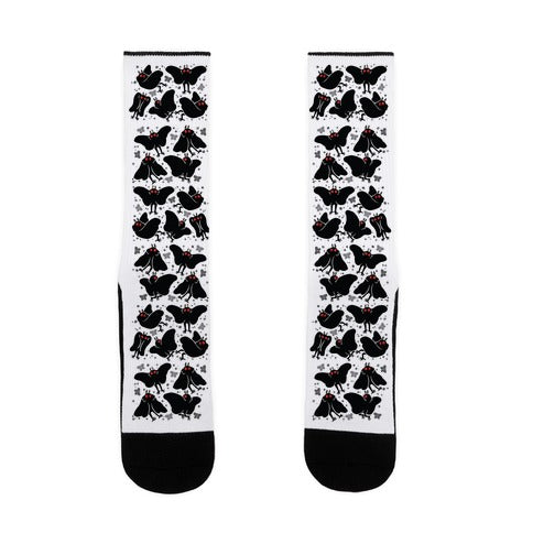 Cute Mothman Pattern Socks