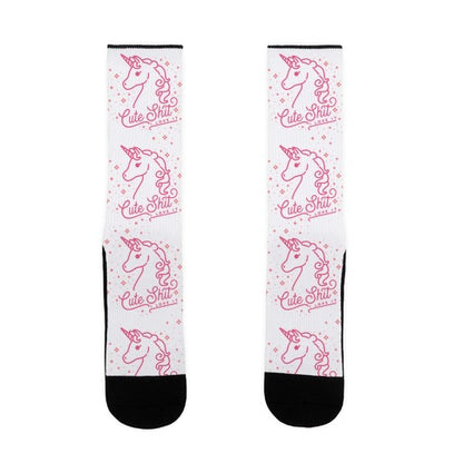 Cute Shit I Love It Socks