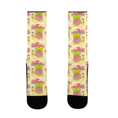 Cute Snail & Frog Socks