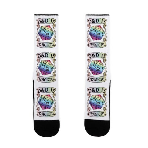 D&D Is Magical Socks