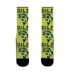 D.I.L.F. Damn I Love Fishing Socks