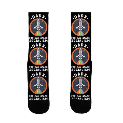 Dads For Gay Space Socialism Socks