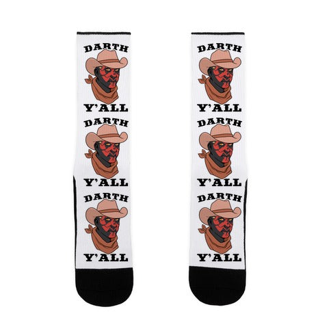 Darth Y'all Socks