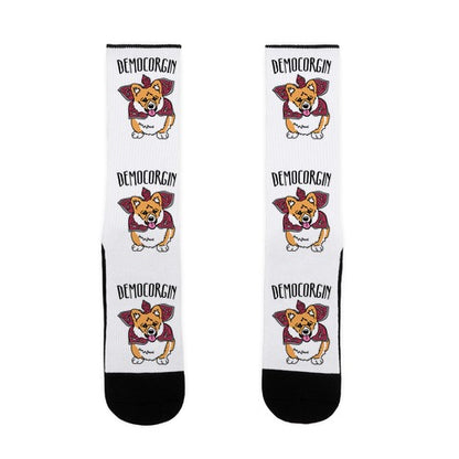 Democorgin Parody Socks
