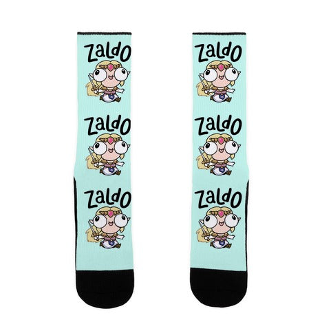 Derpy Zelda Zaldo Socks