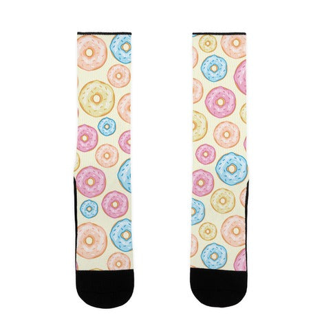 Donut Pattern Socks