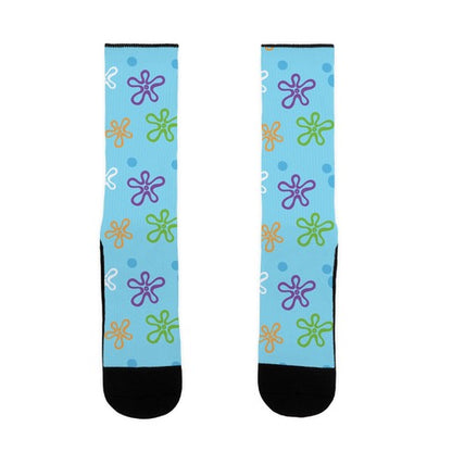 Dreamy Underwater Flower Sky Socks