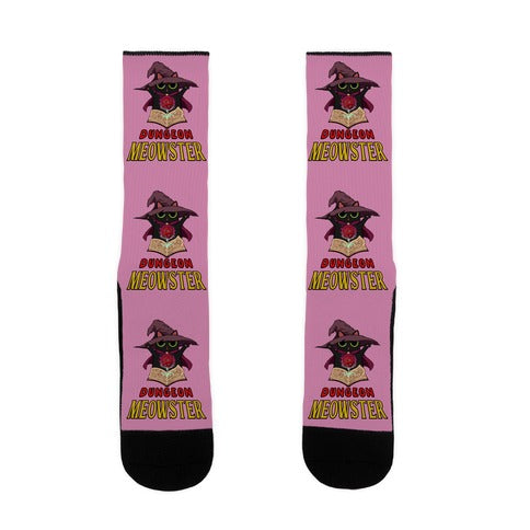 Dungeon Meowster Socks