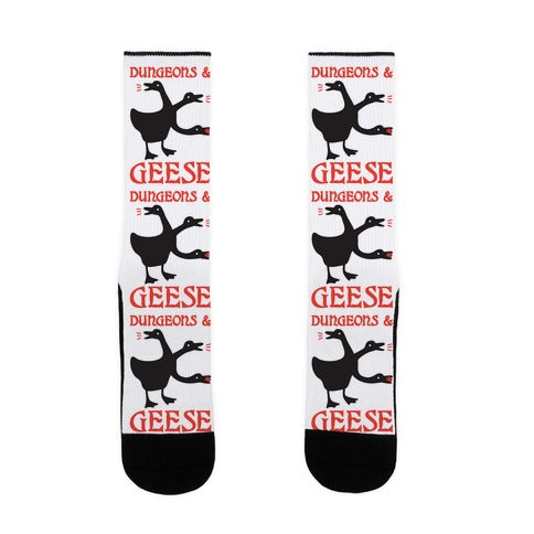 Dungeons & Geese Socks