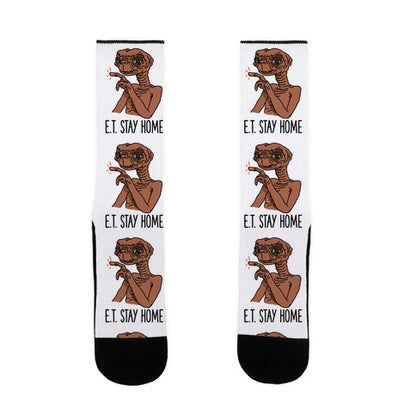E.T. Stay home Socks