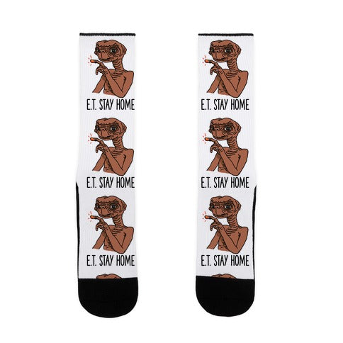 E.T. Stay home Socks