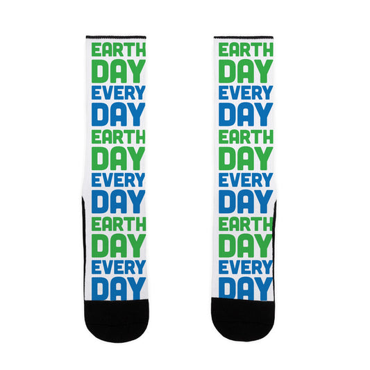 Earth Day Every Day Socks