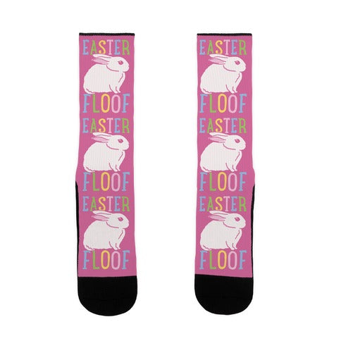 Easter Floof Socks