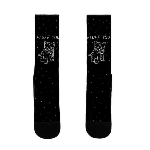 Fluff You Cat Socks