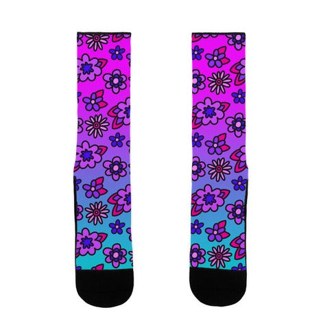 Funky Fresh Floral Socks