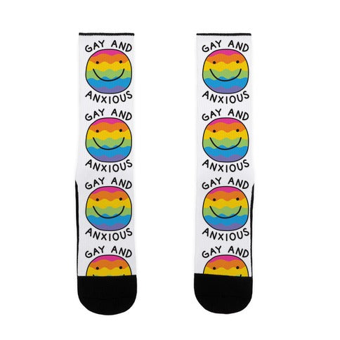 Gay And Anxious Socks