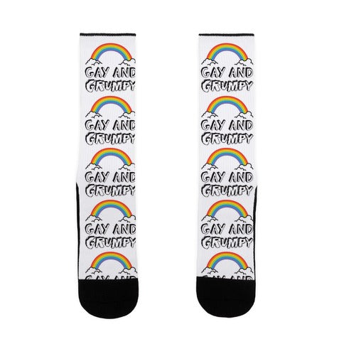 Gay And Grumpy Socks