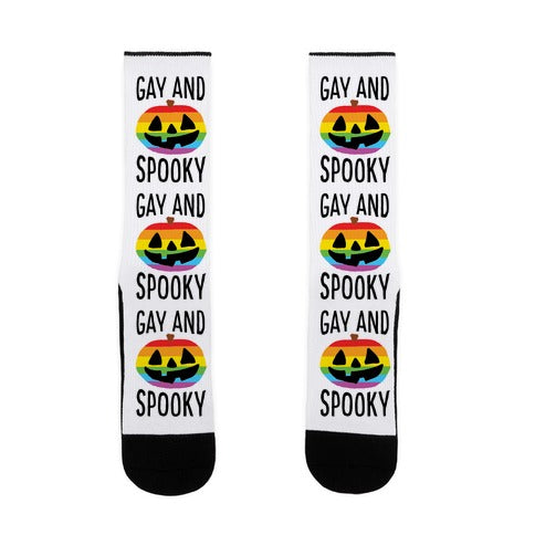 Gay And Spooky Socks