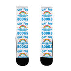 Gay For Books Socks