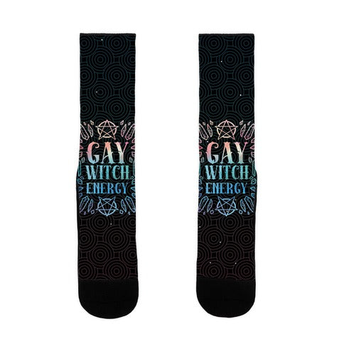 Gay Witch Energy Socks