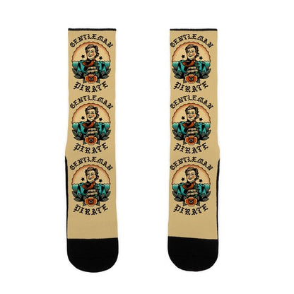 Gentleman Pirate Sailor Jerry Tattoo Socks