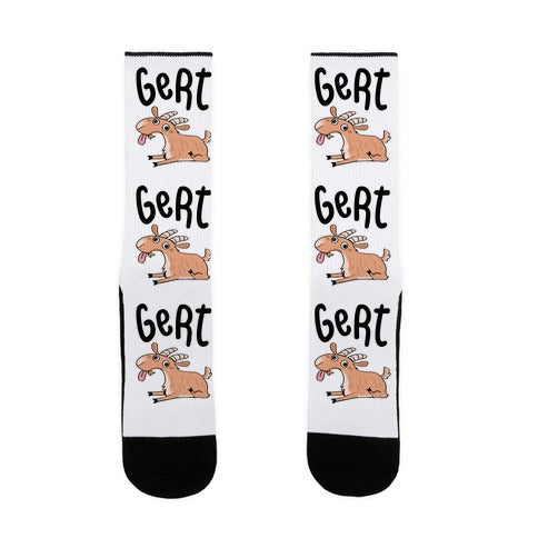 Gert Derpy Goat Socks