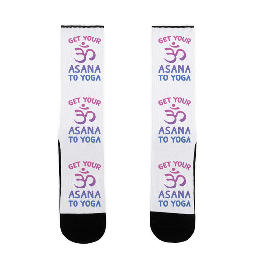 Get Your Asana To Yoga Socks