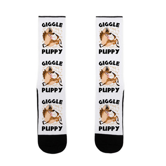 Giggle Puppy Socks