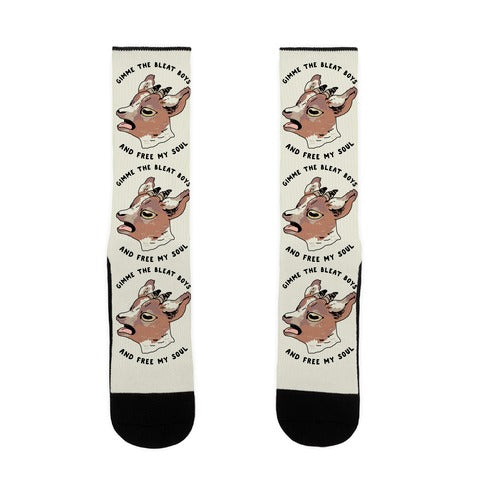 Gimme The Bleat Boys  Socks