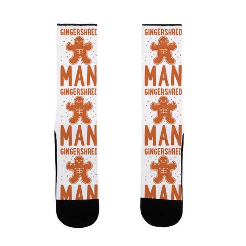 Gingershred Man Socks