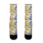 Godzilla and Friends Pattern Socks