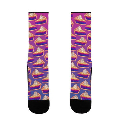 Grab a Slice of the Bi Pie Socks