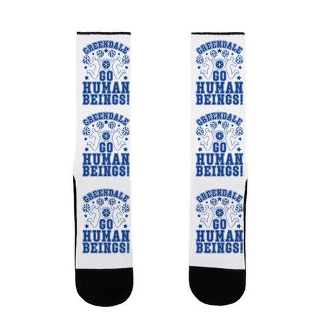 Greendale Go Human Beings! Community Socks