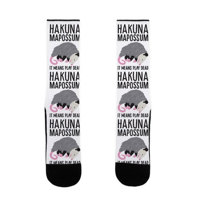 Hakuna Mapossum Socks