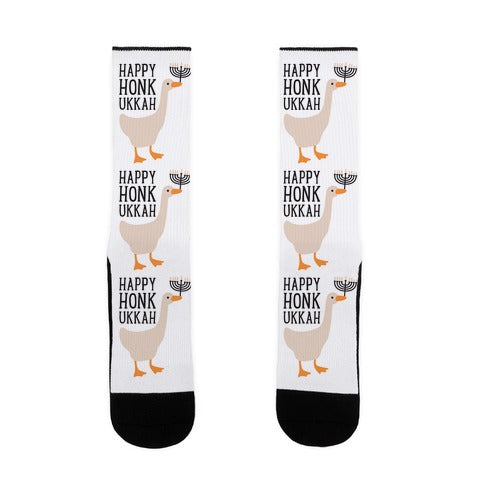 Happy Honkukkah Socks