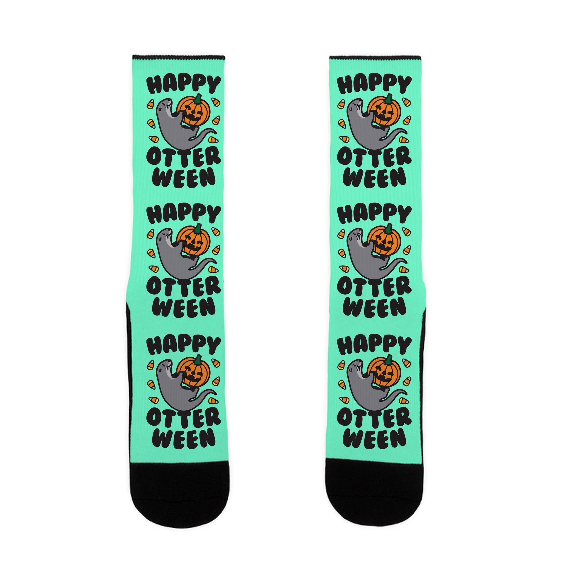 Happy Otterween Socks