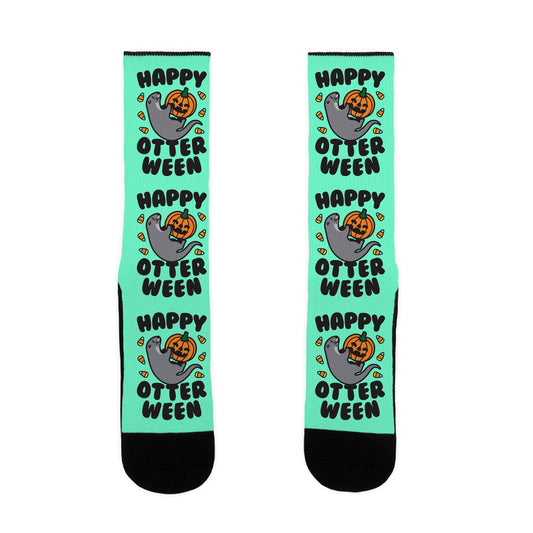 Happy Otterween Socks