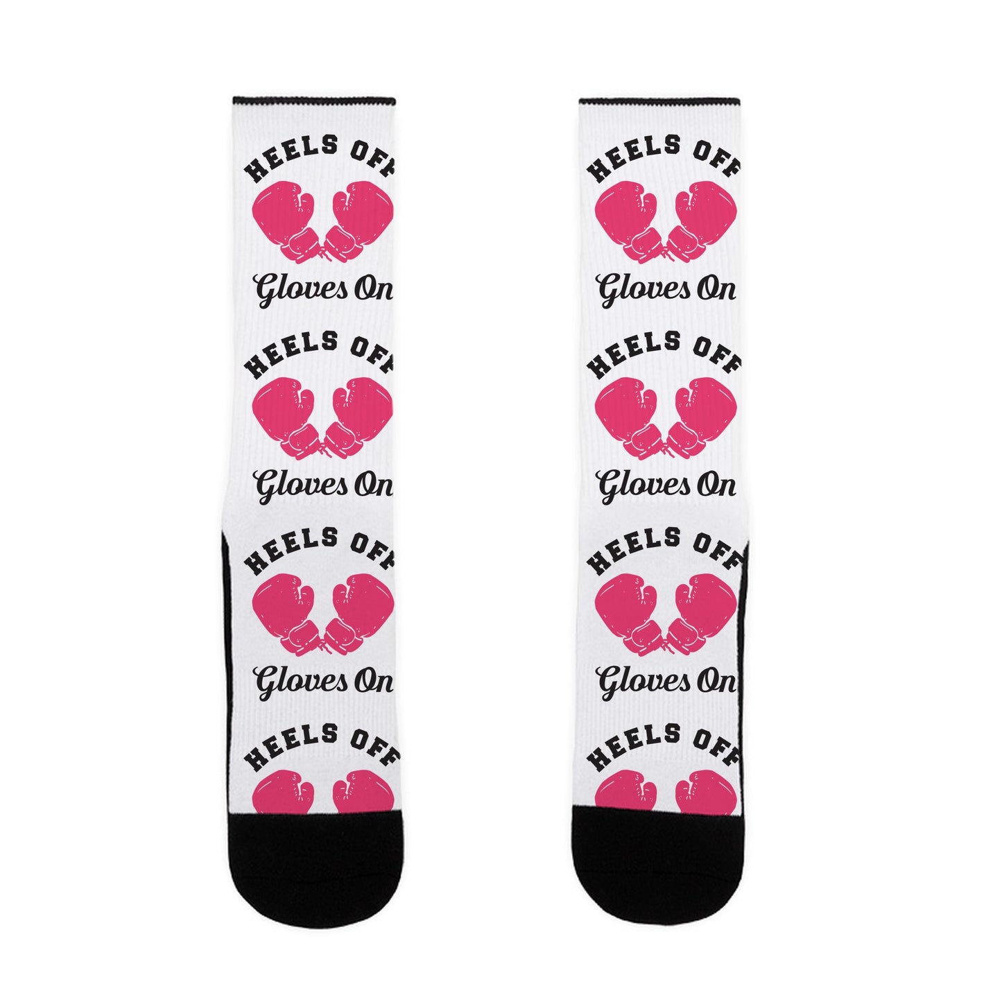 Heels Off Gloves On Socks