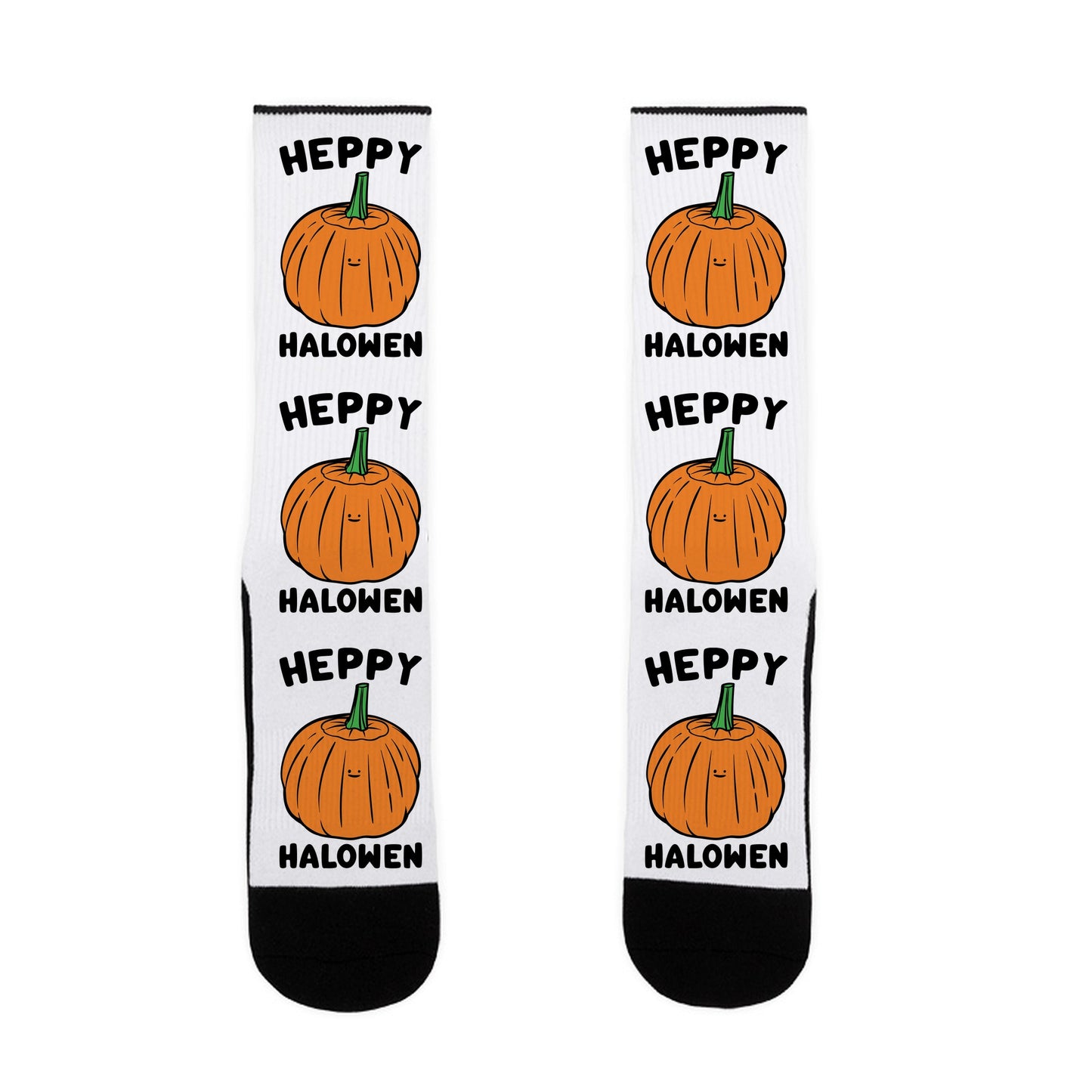 Heppy Halowen Parody Socks