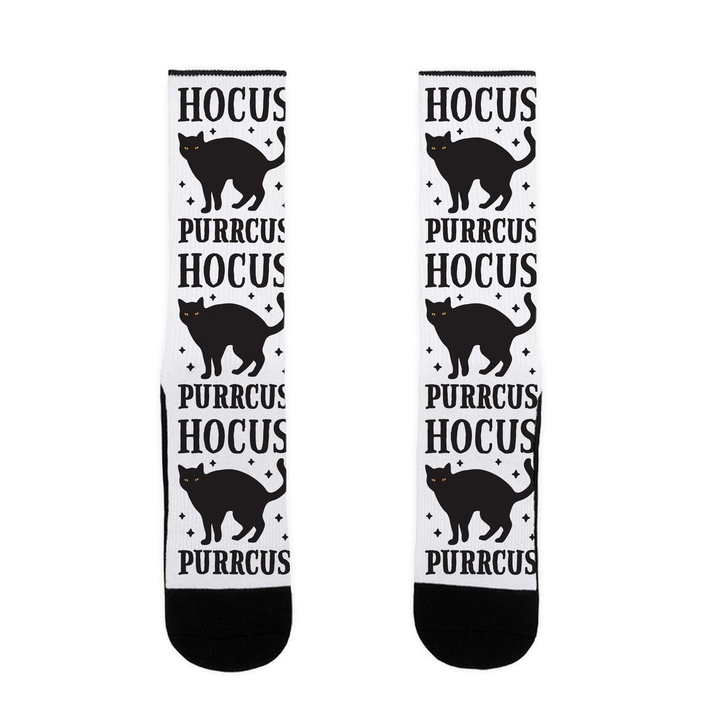 Hocus Purrcus Cat Socks