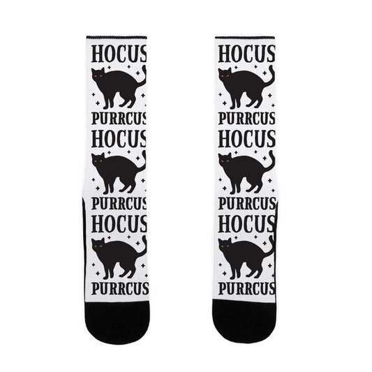 Hocus Purrcus Cat Socks