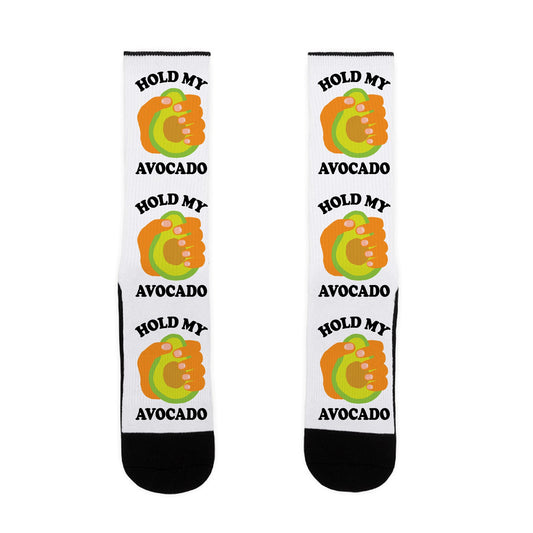 Hold My Avocado Socks