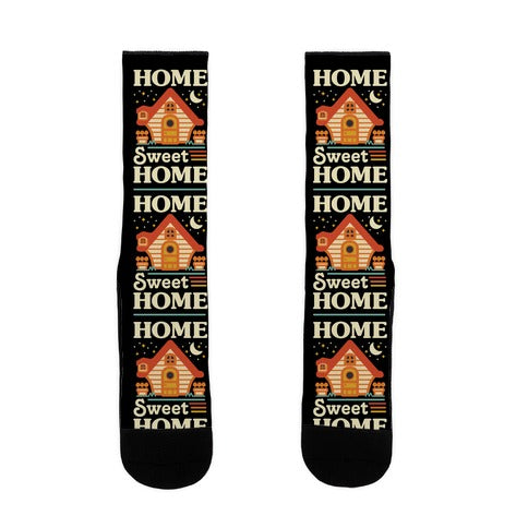 Home Sweet Home Animal Crossing Socks