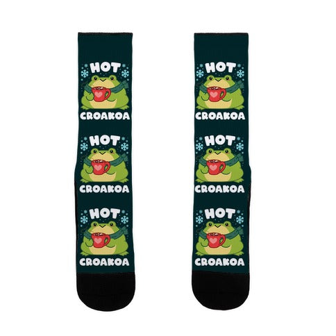 Hot Croakoa Socks