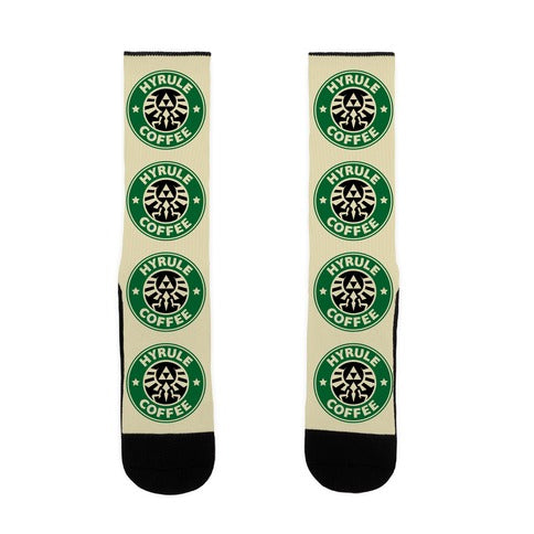 Hyrule Coffee Socks