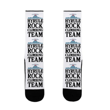 Hyrule Rock Climbing Team Socks