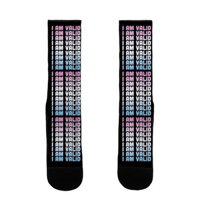 I Am Valid - Trans Socks