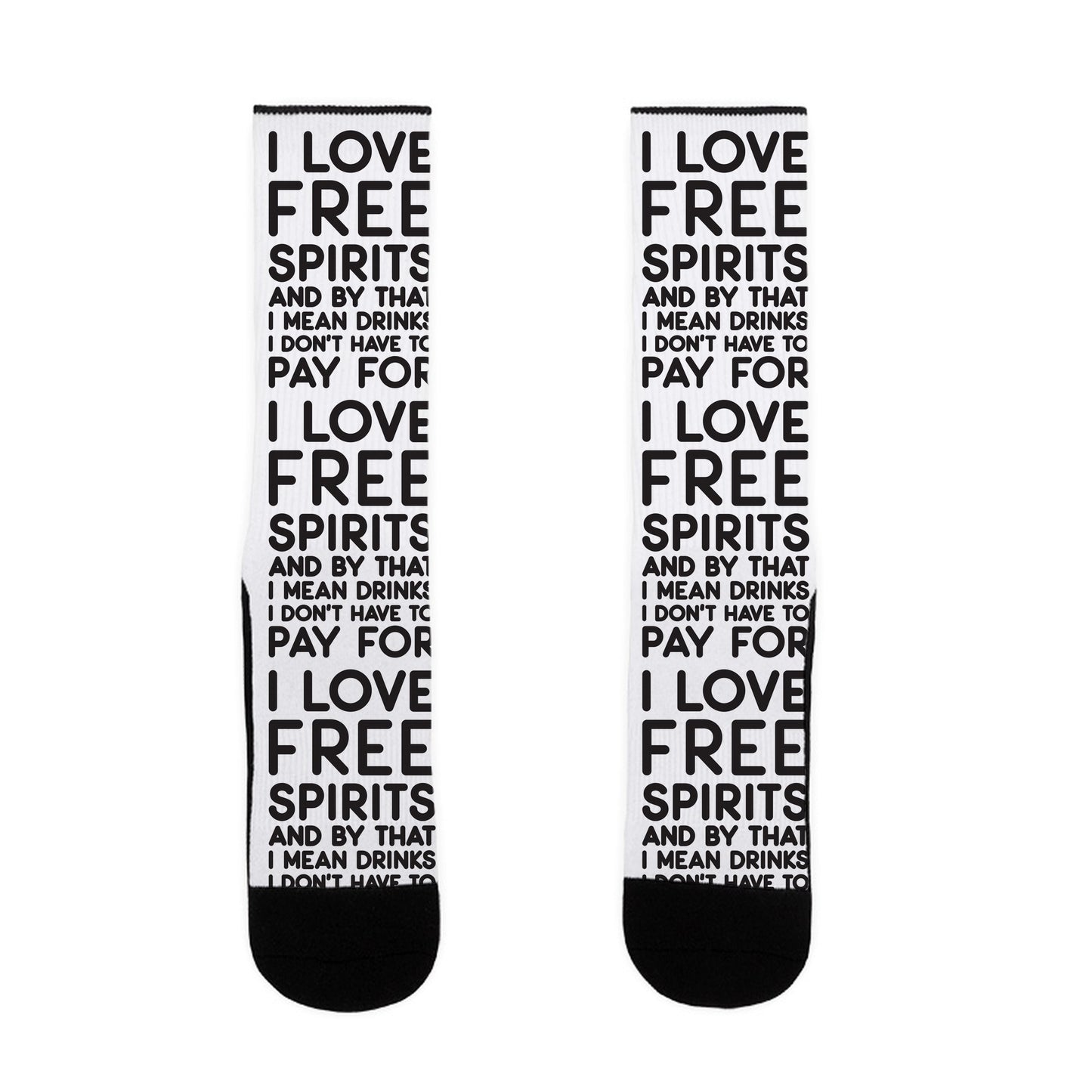 I Love Free Spirits Socks